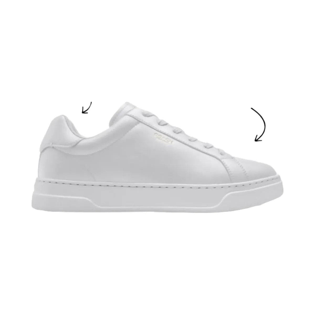 Coach Men's High Line Sneaker Dark Saddle - HypeFly India View 6