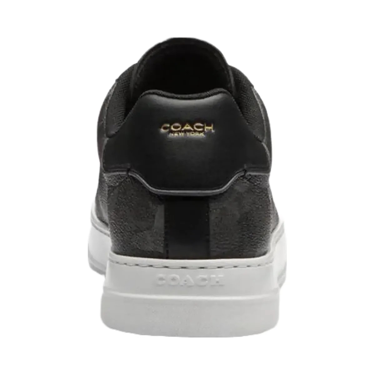 Coach Men's High Line Sneaker In Signature Camo Print Camo Black - HypeFly India View 4