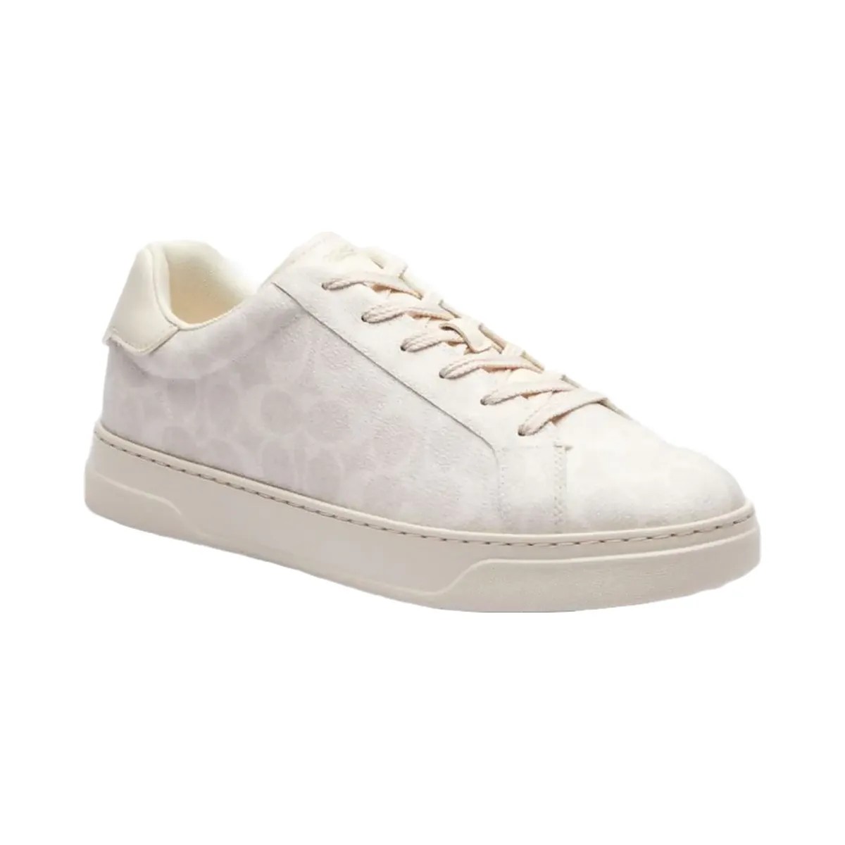 Coach Men's High Line Sneaker In Signature Canvas Off White - HypeFly India View 2