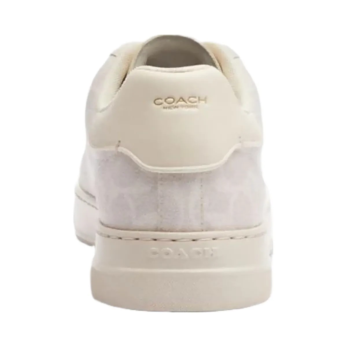 Coach Men's High Line Sneaker In Signature Canvas Off White - HypeFly India View 4