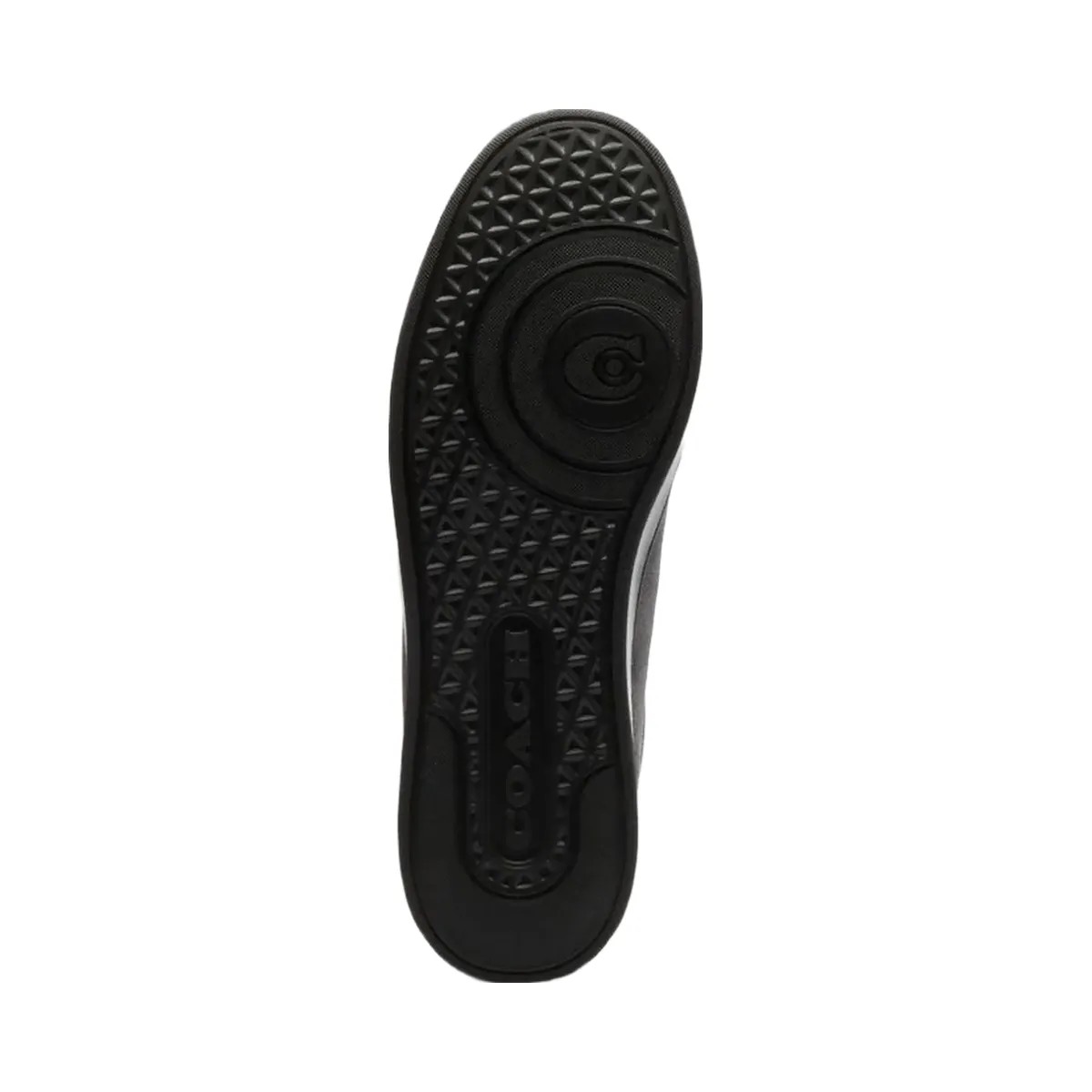 Coach Men's High Line Sneaker In Signature Canvas Walnut & Black - HypeFly India View 5
