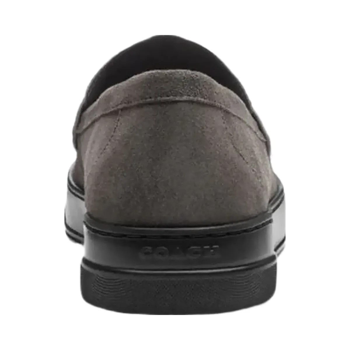 Coach Men's Hybrid Loafer With Signature Print Charcoal - HypeFly India View 4