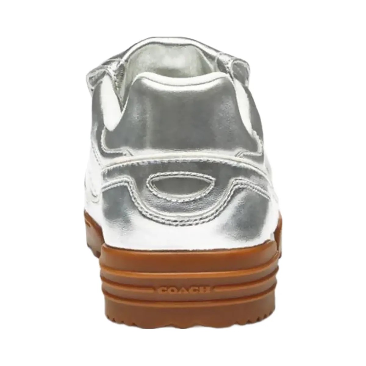 Coach Men's Match Sneaker Silver - HypeFly India View 4