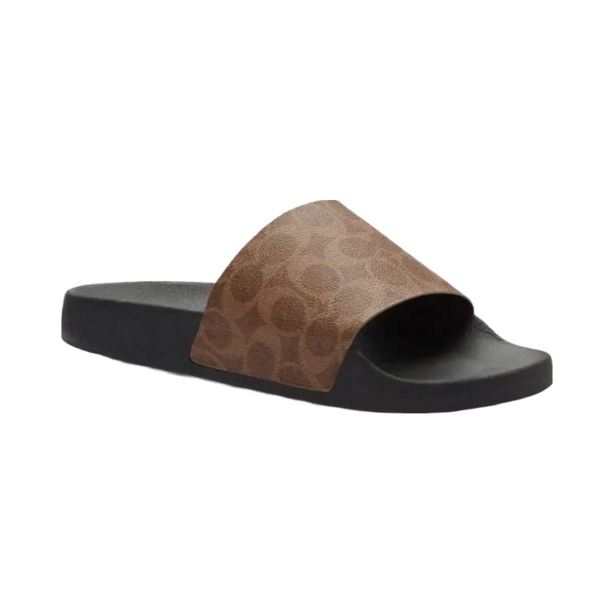 Coach Men's Slide In Signature Canvas Khaki - HypeFly India View 2