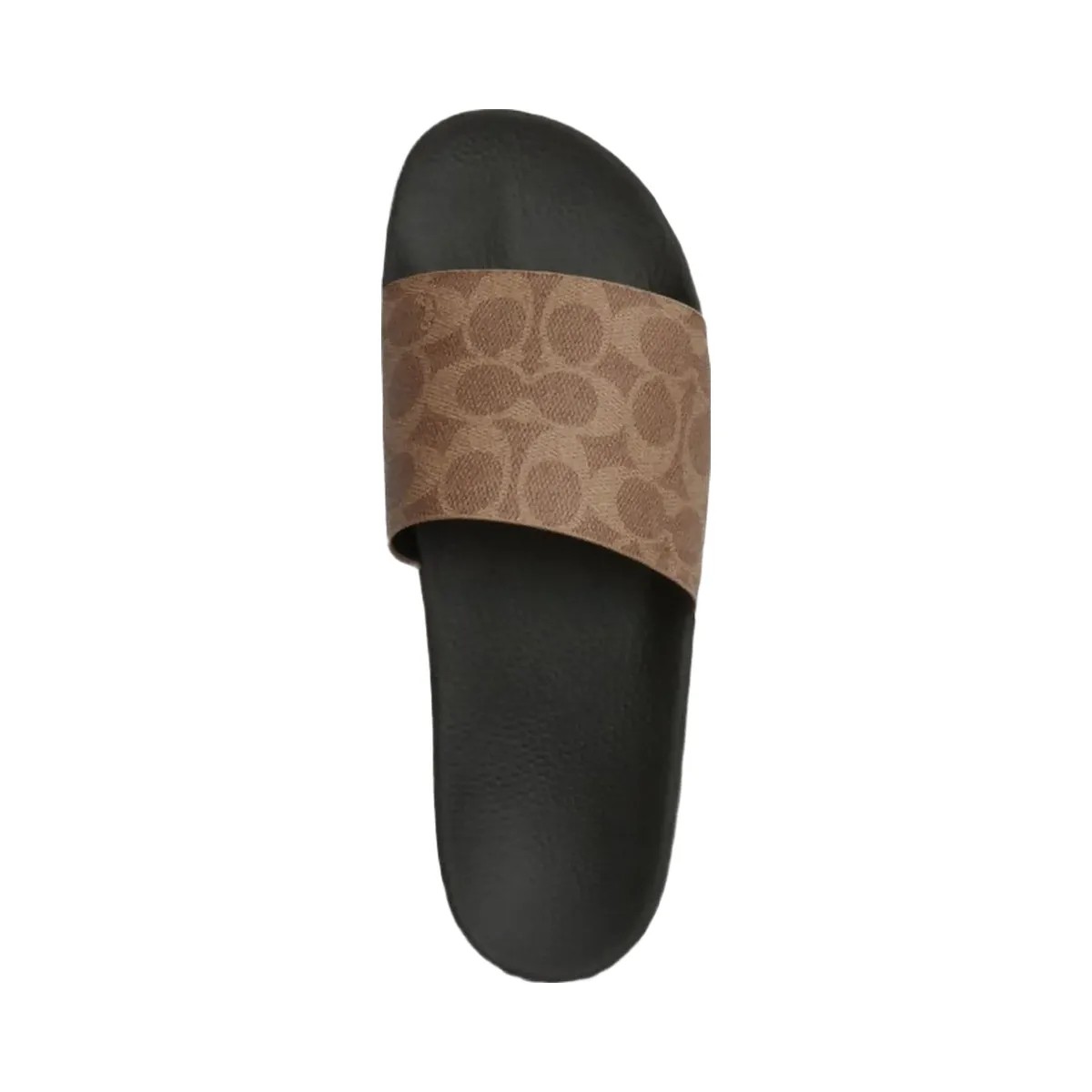 Coach Men's Slide In Signature Canvas Khaki - HypeFly India View 3