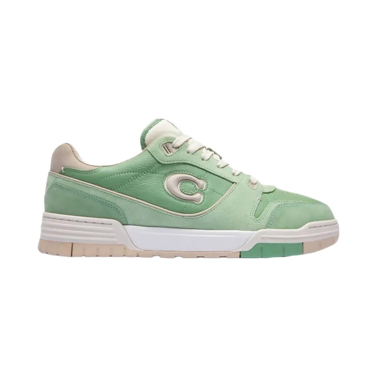 Coach Men's Soho Sneaker Vivid Green - HypeFly India View 1