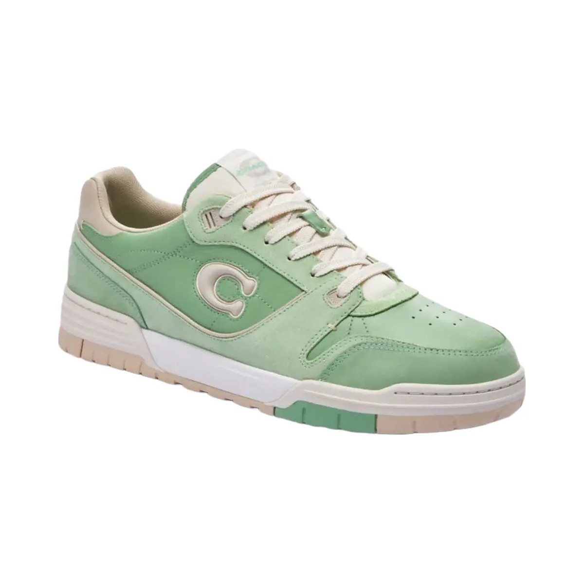 Coach Men's Soho Sneaker Vivid Green - HypeFly India View 2