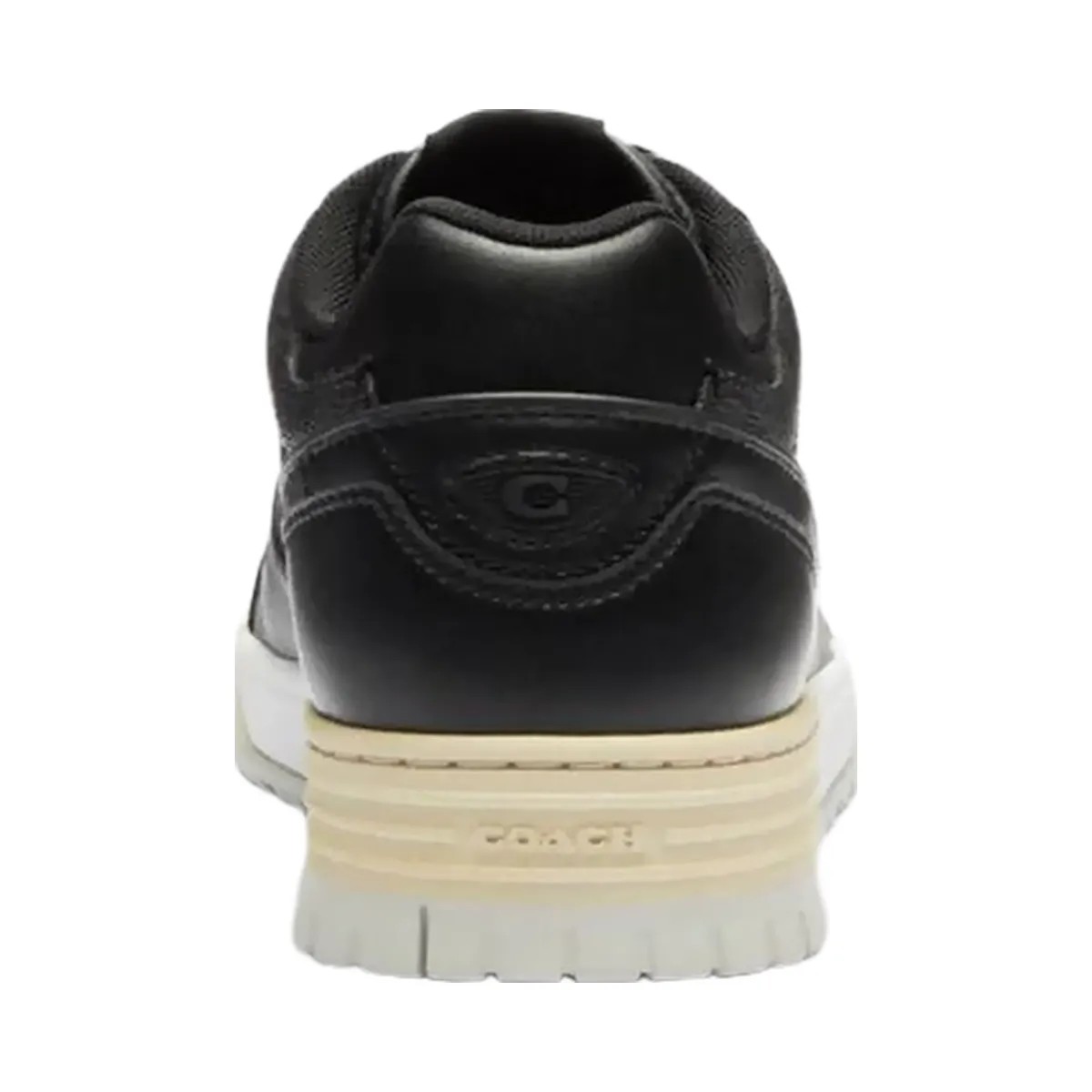 Coach Men's Soho Sneaker With Signature Canvas Charcoal Black - HypeFly India View 4