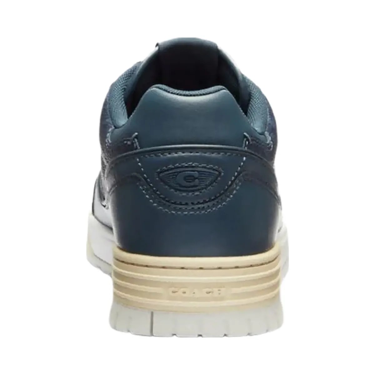 Coach Men's Soho Sneaker With Signature Canvas Denim Denim - HypeFly India View 4