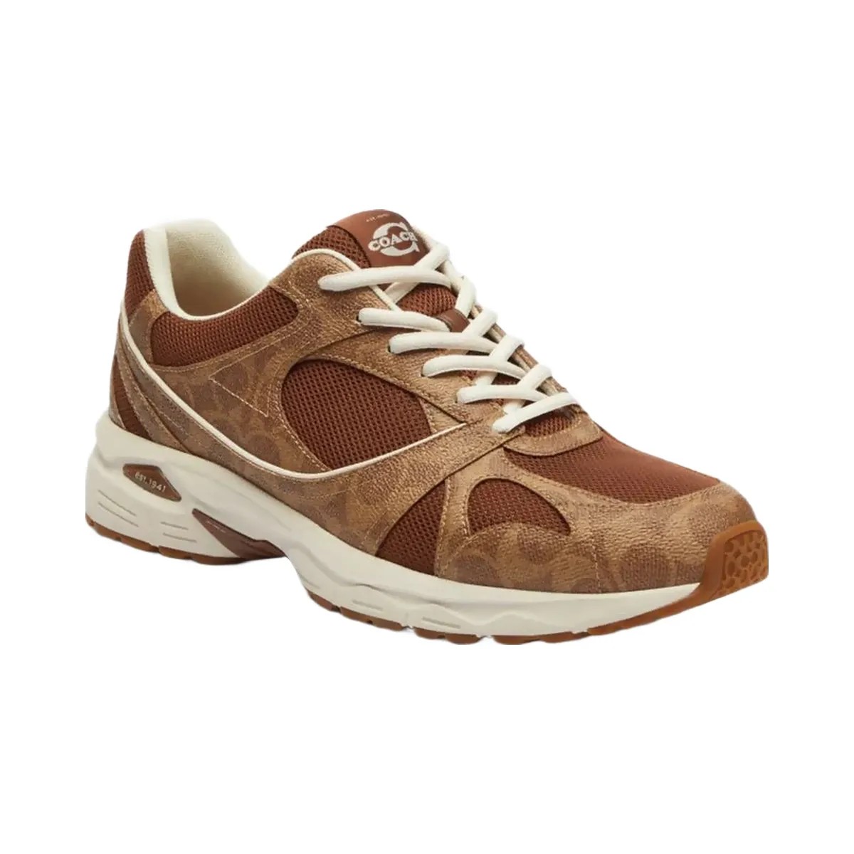Coach Men's Sport Sneaker In Signature Canvas Sable Multi - HypeFly India View 2