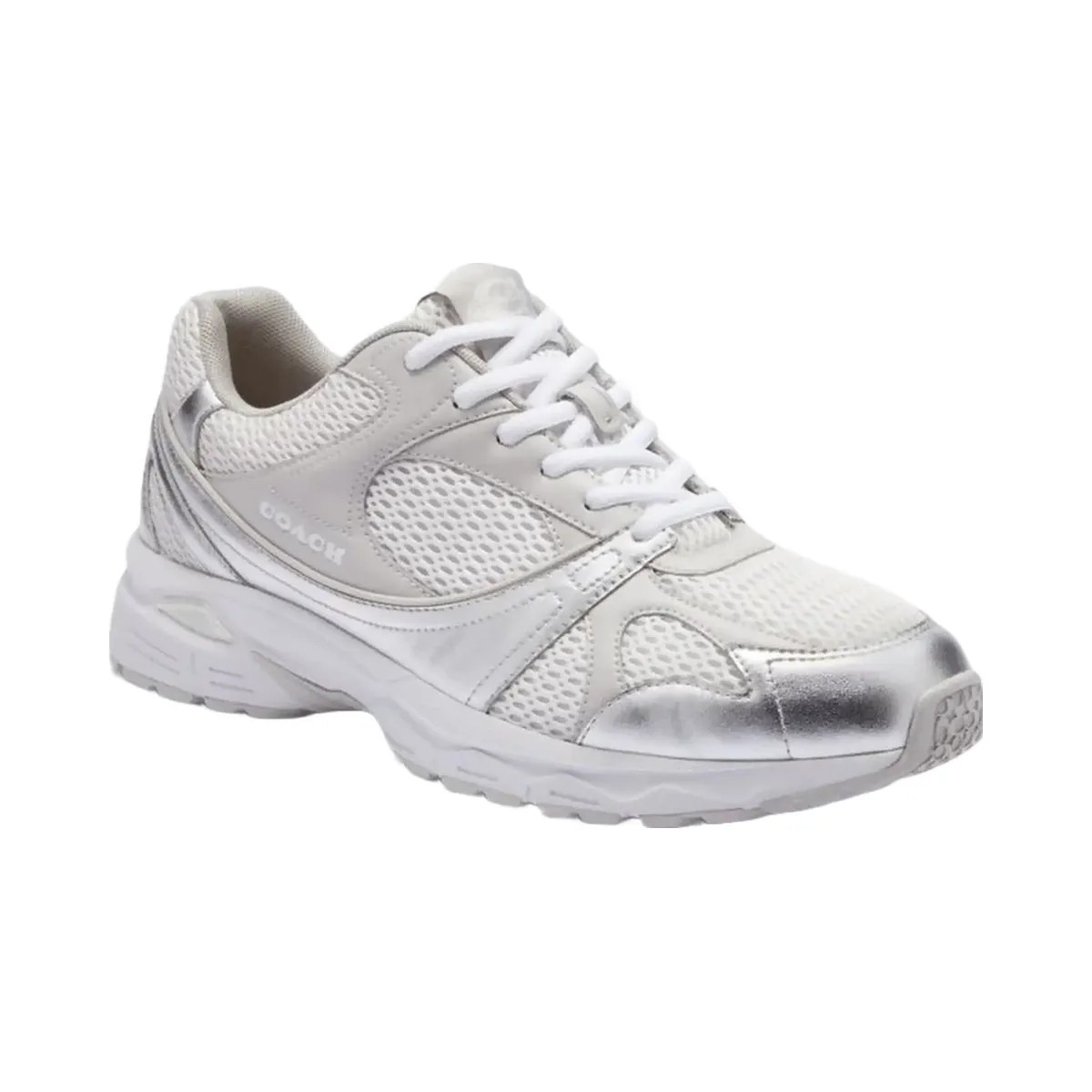 Coach Men's Sport Sneaker Light Grey Optic White - HypeFly India View 2