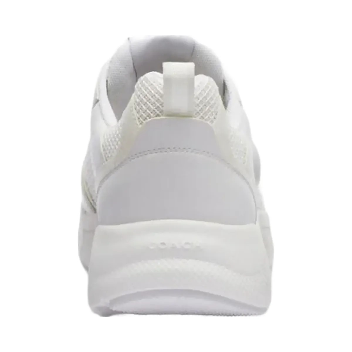 Coach Men's Strider Sneaker In Signature Canvas Optic White - HypeFly India View 4