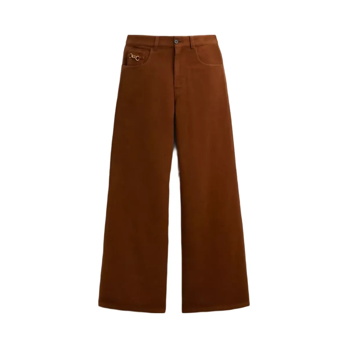 Coach Moleskin Pants in Medium Brown - HypeFly India View 1