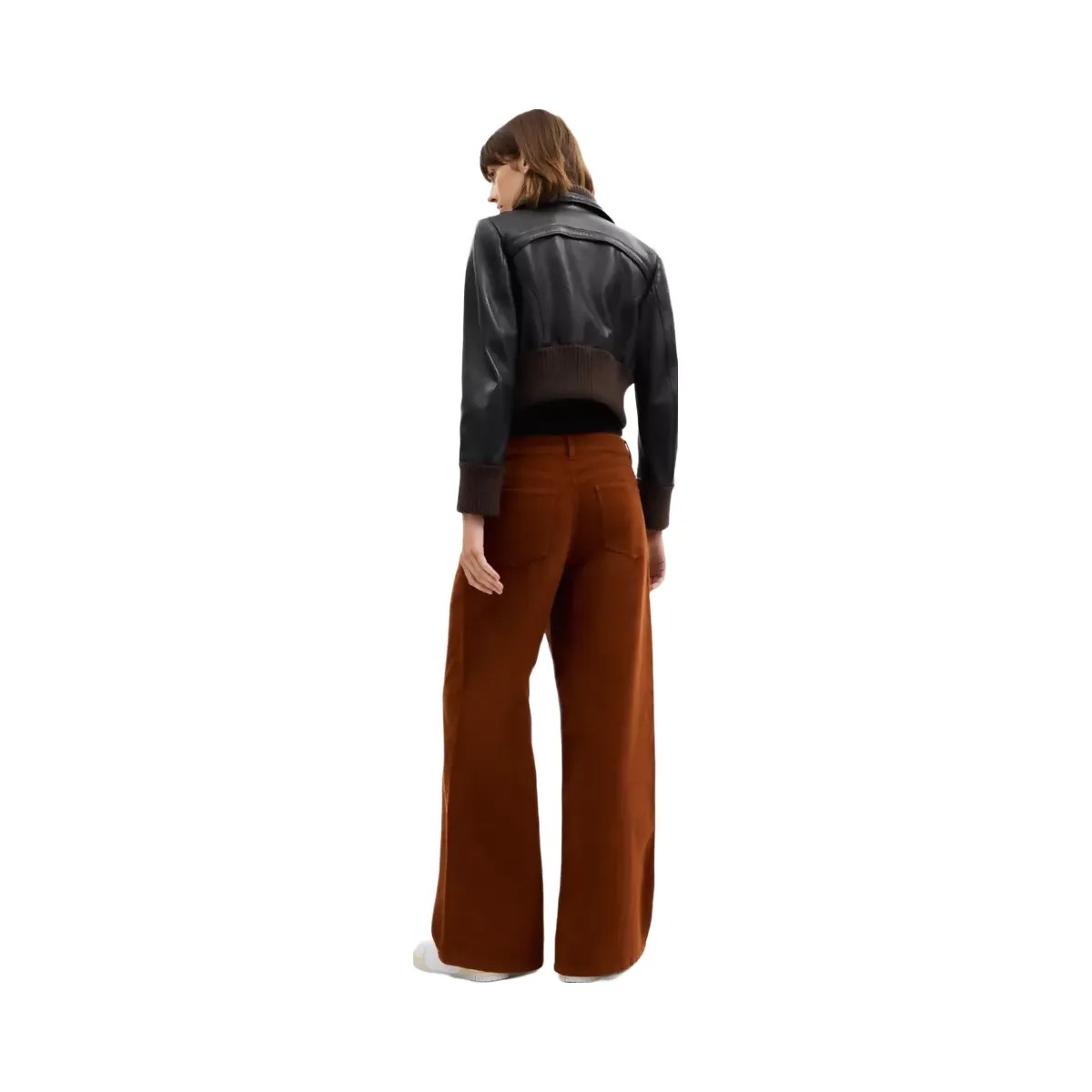Coach Moleskin Pants in Medium Brown - HypeFly India View 3