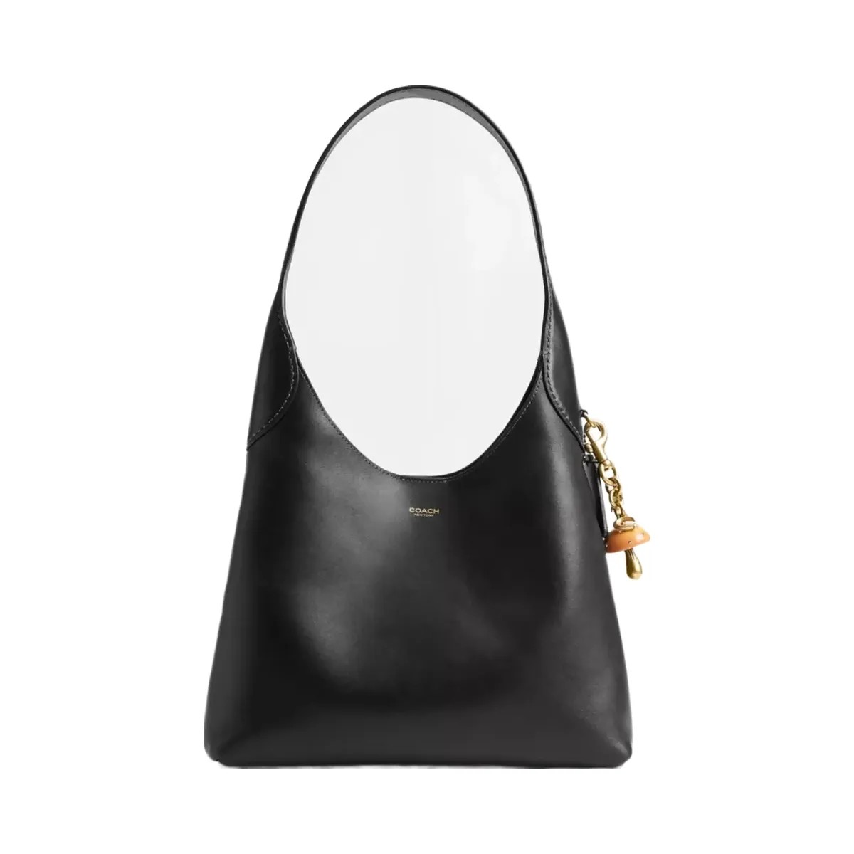 Coach Mushroom Bag Charm in Brass Mustard - HypeFly India View 2