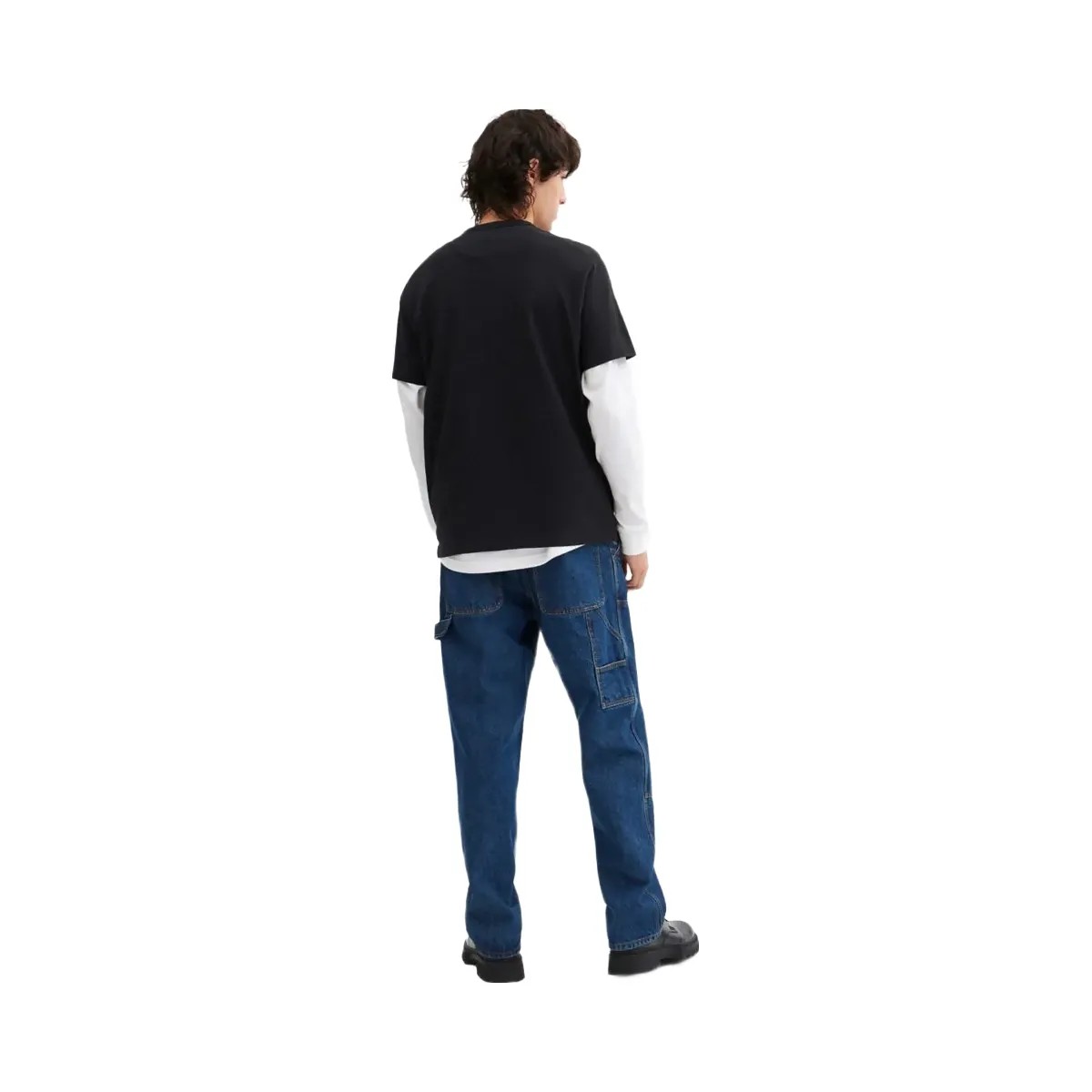 Coach New Year Coach Snake Script T Shirt In Organic Cotton Black - HypeFly India View 3