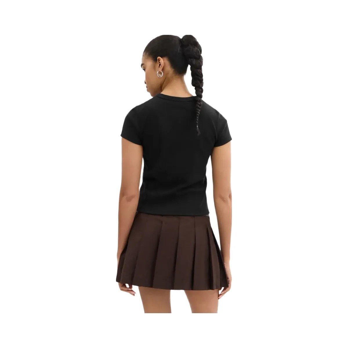 Coach New York Ribbed T Shirt Black - HypeFly India View 3