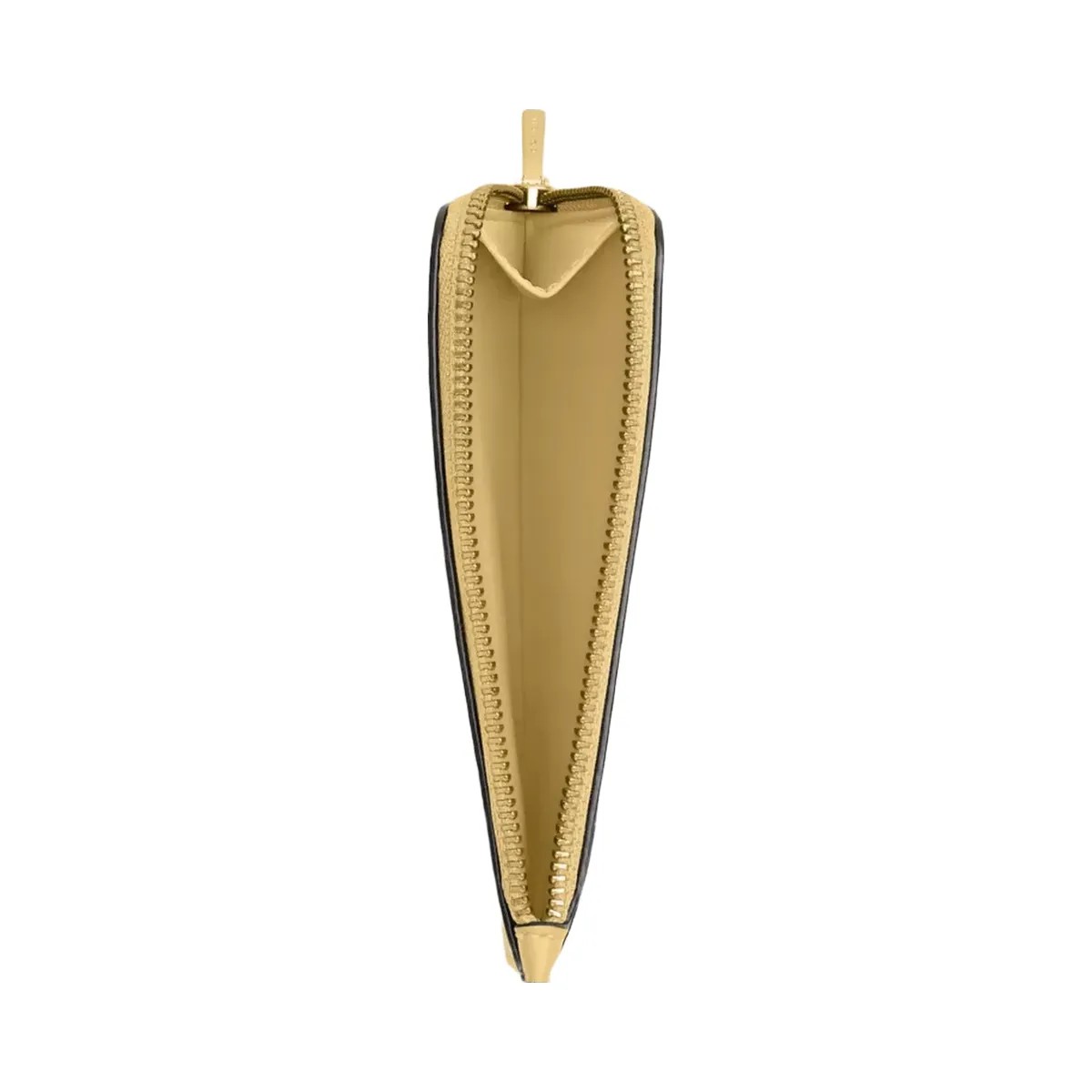 Coach New York Zip Card Case in Brass Vanilla - HypeFly India View 3