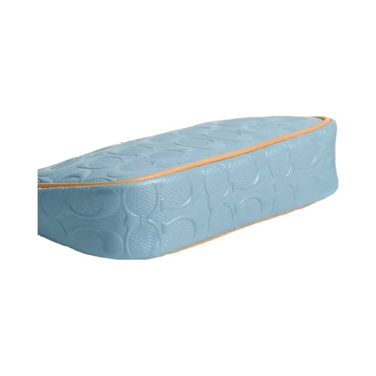 Coach Nolita 19 In Signature Leather With Charms in Gold Light Blue - HypeFly India View 5