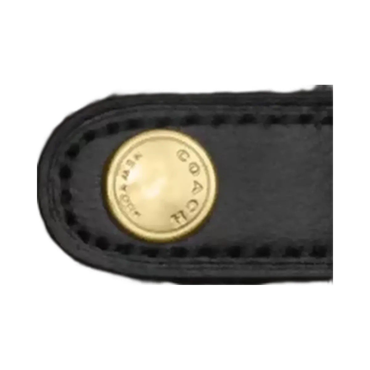Coach Notebook In Signature Canvas in Gold Walnut Black - HypeFly India View 3