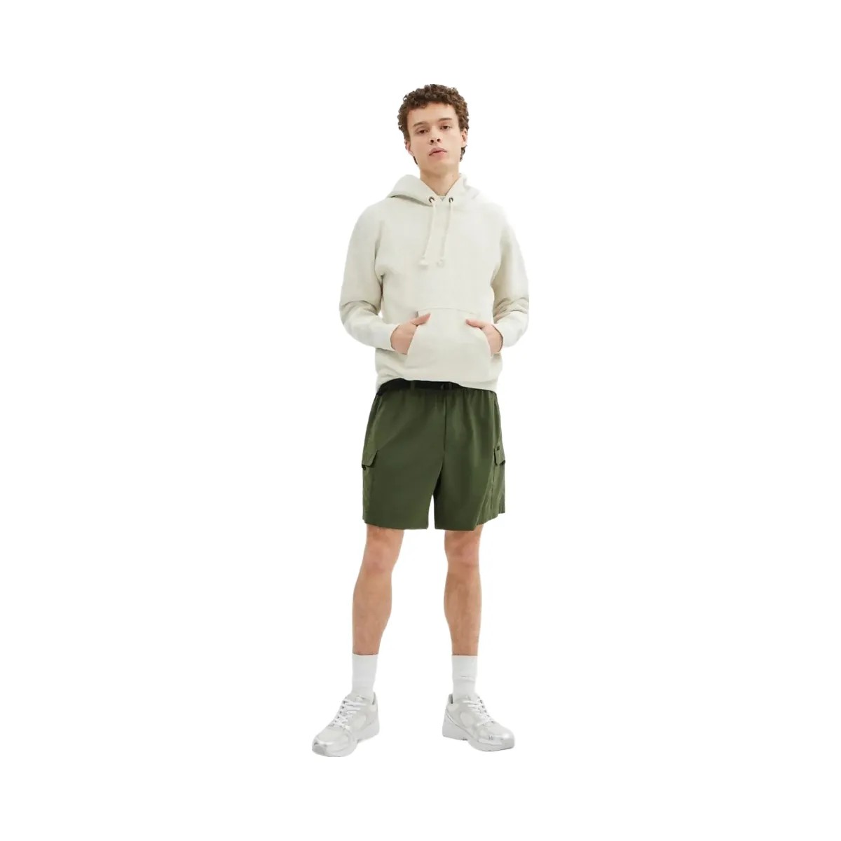 Coach Nylon Utility Short In Recycled Nylon Moss - HypeFly India View 2