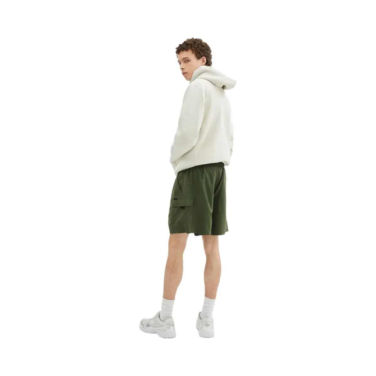 Coach Nylon Utility Short In Recycled Nylon Moss - HypeFly India View 3