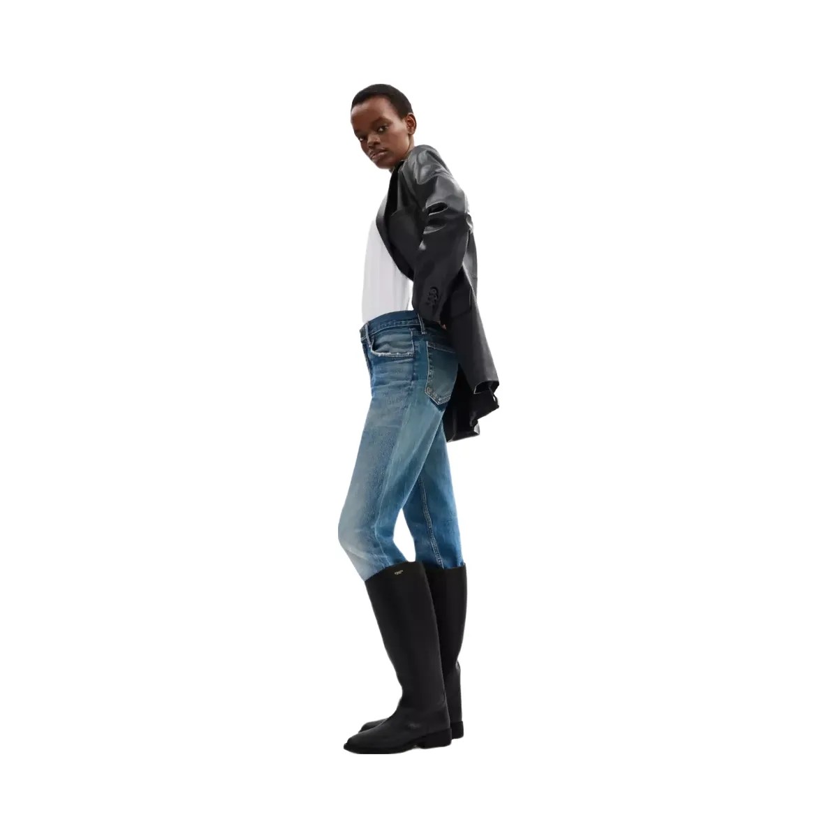 Coach Park Tall Boot in Black - HypeFly India View 6