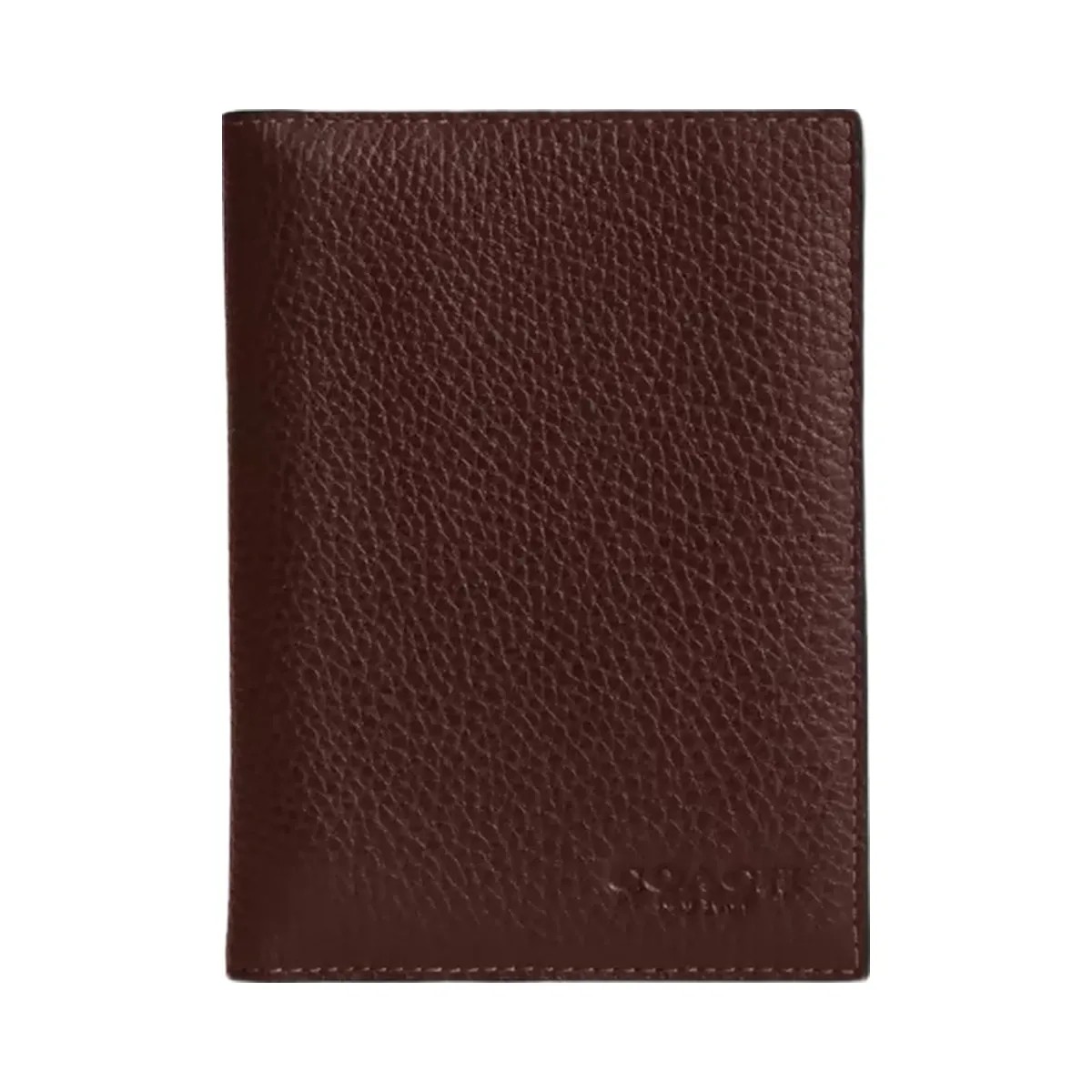 Coach Passport Card Case in Silver Maple - HypeFly India View 1