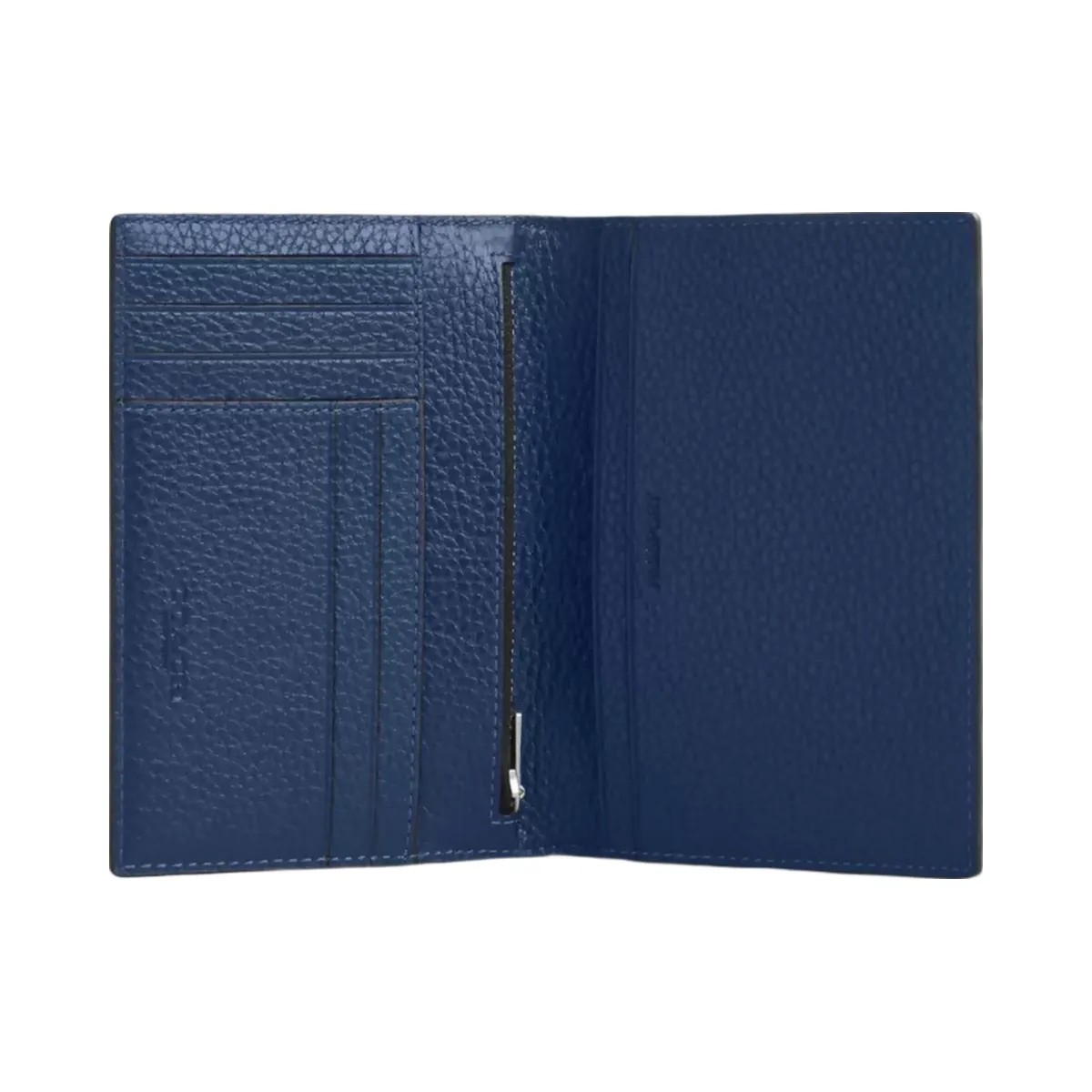 Coach Passport Card Case With Car Print in Silver Deep Blue Multi - HypeFly India View 2