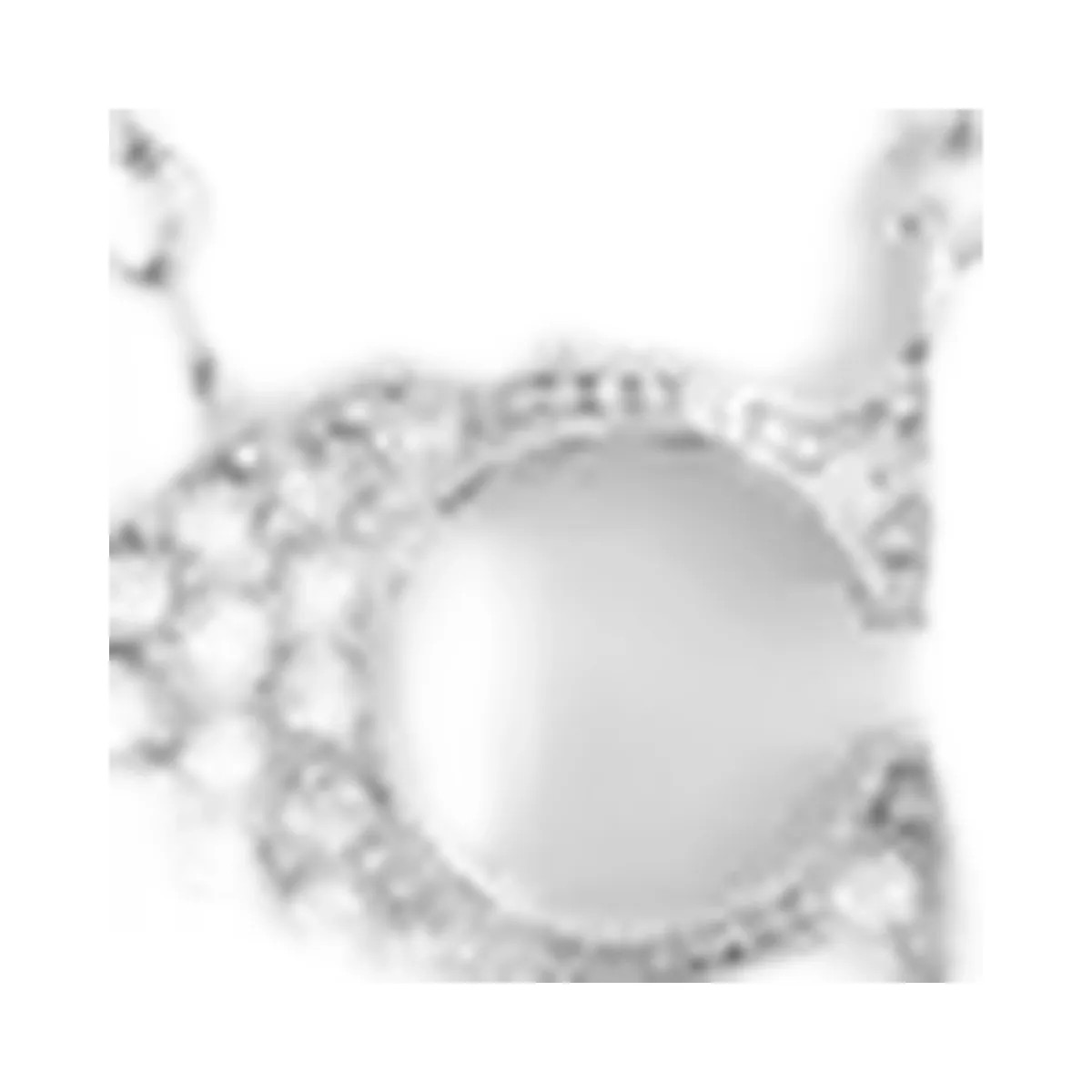 Coach Pave Signature Necklace in Silver - HypeFly India View 1