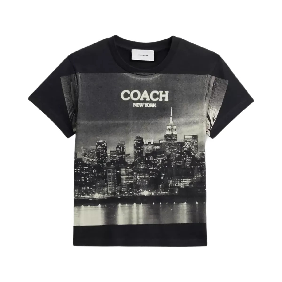 Coach Postcard 90's Fit T-Shirt in Black - HypeFly India View 1