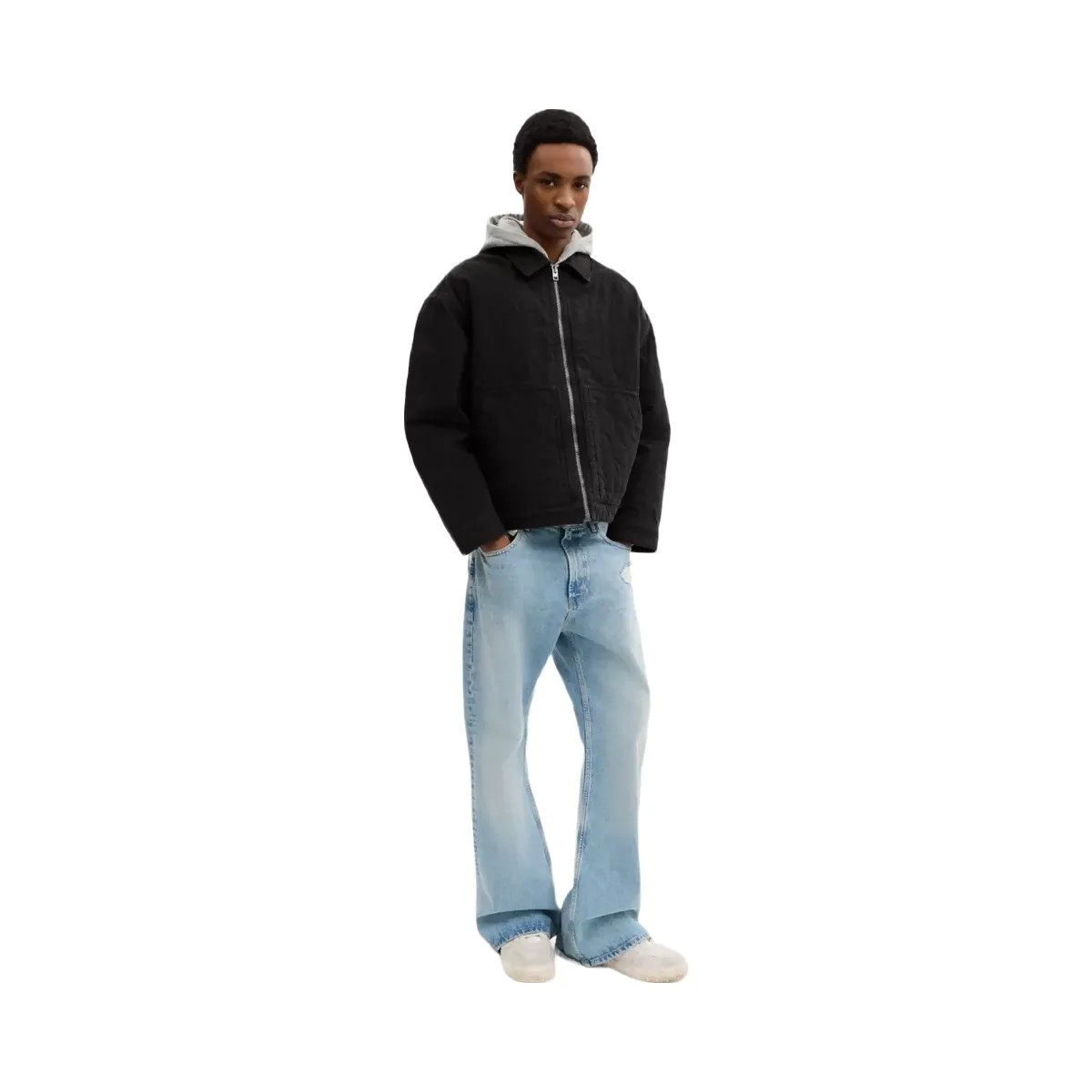 Coach Quilted Workwear Jacket in Black - HypeFly India View 2