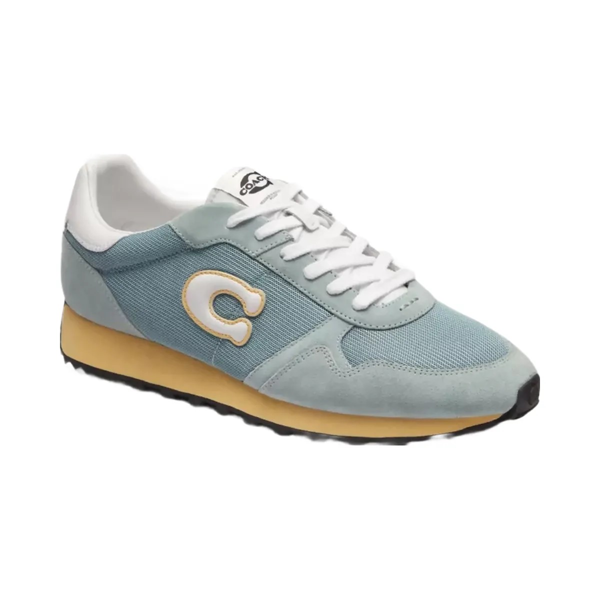 Coach Retro Runner in Sea Mist Optic White - HypeFly India View 1