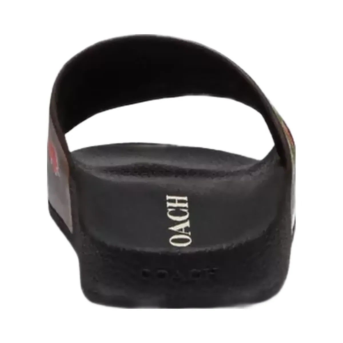 Coach Rexy 10th Birthday Pool Slide With Sticker Print in Black - HypeFly India View 4