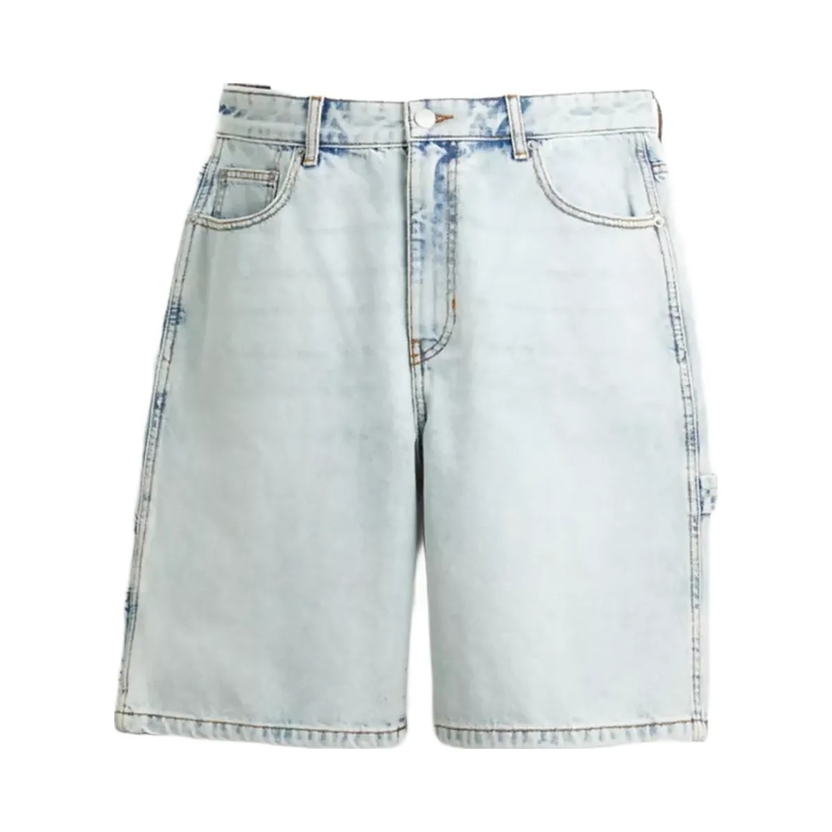 Coach Signature Denim Shorts in East River Wash - HypeFly India View 1