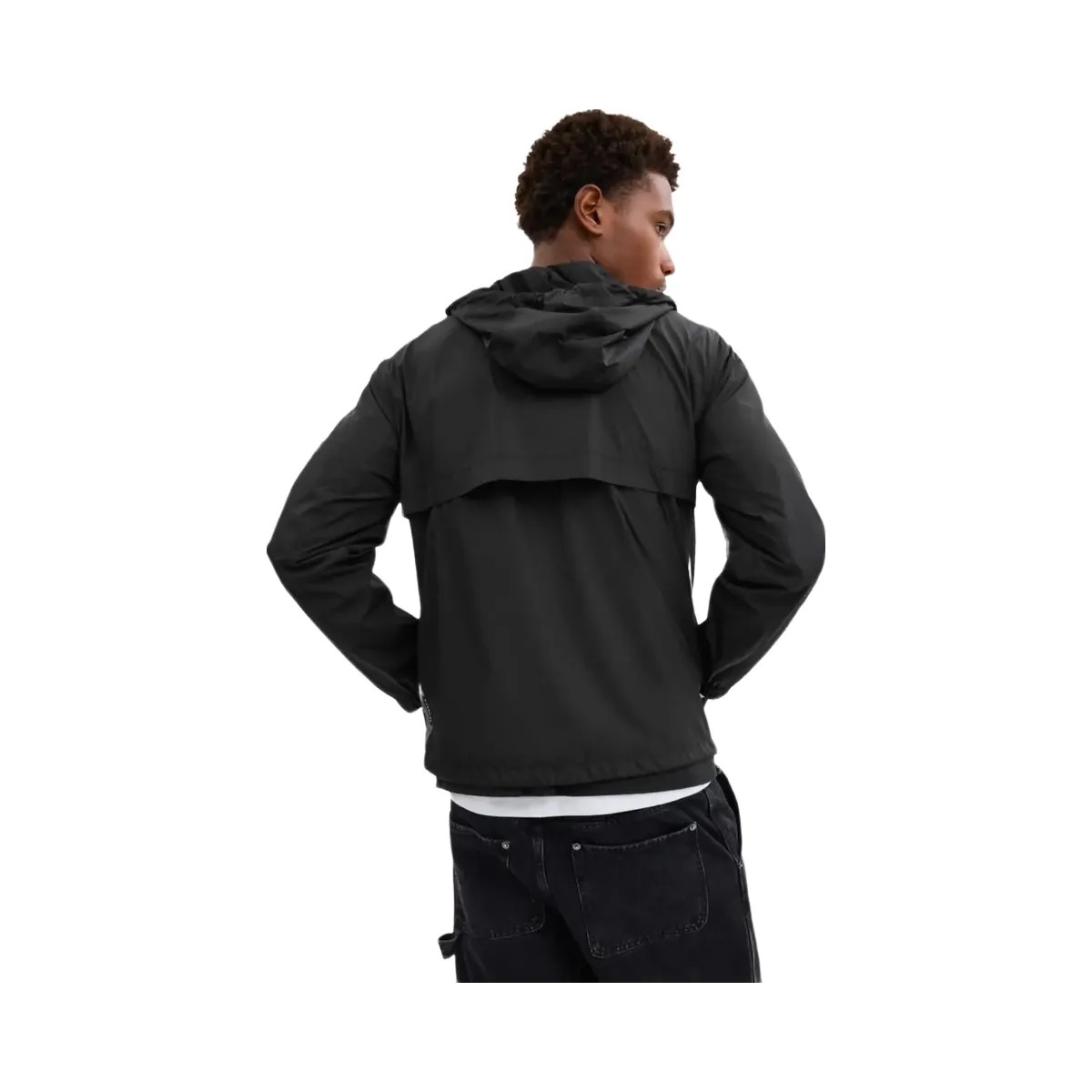 Coach Signature Full Zip Windbreaker In Recycled Polyester Tan Signature - HypeFly India View 3