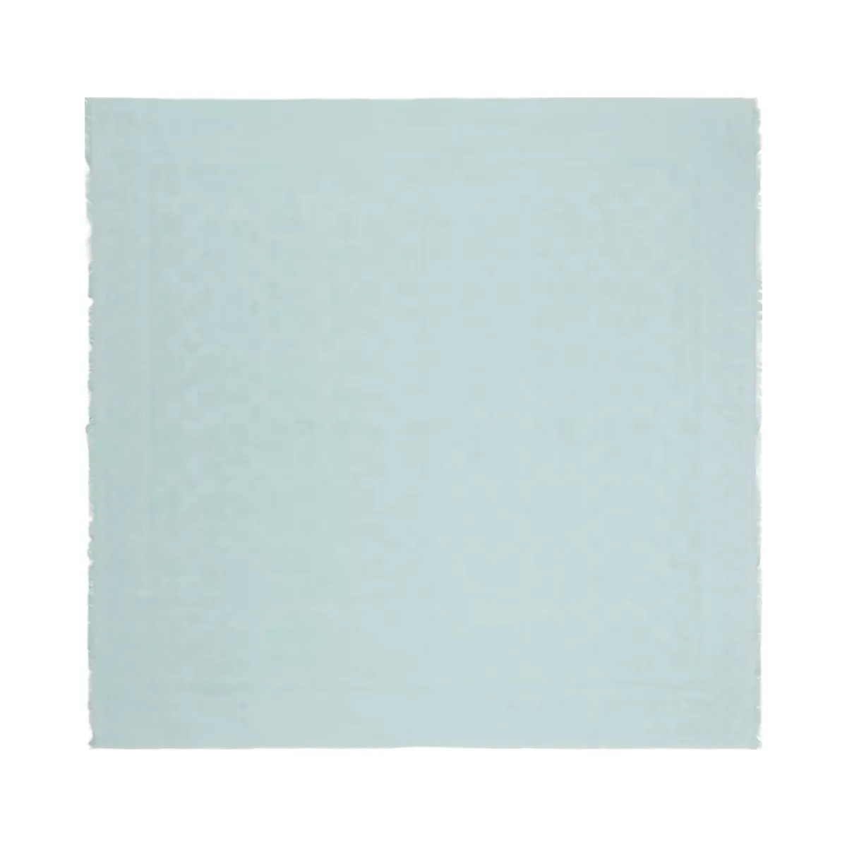 Coach Signature Oversized Square Scarf in Light Blue - HypeFly India View 1