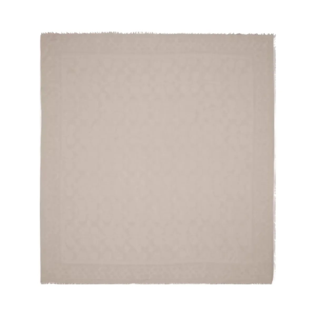 Coach Signature Oversized Square Scarf in Oatmeal - HypeFly India View 1