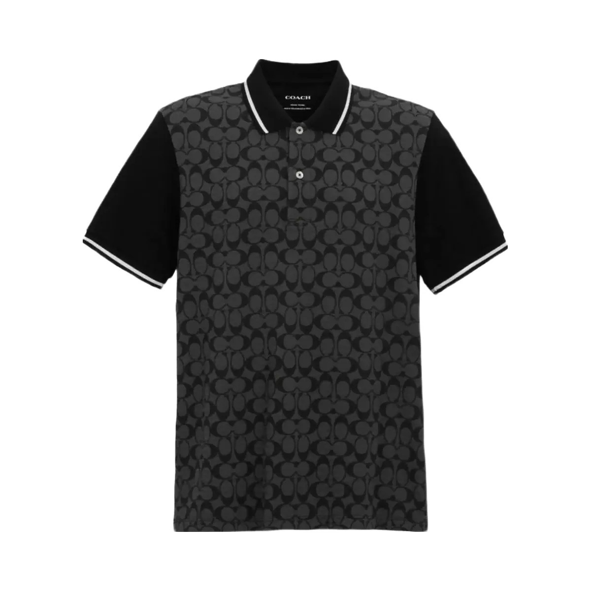 Coach Signature Polo Charcoal Signature - HypeFly India View 1