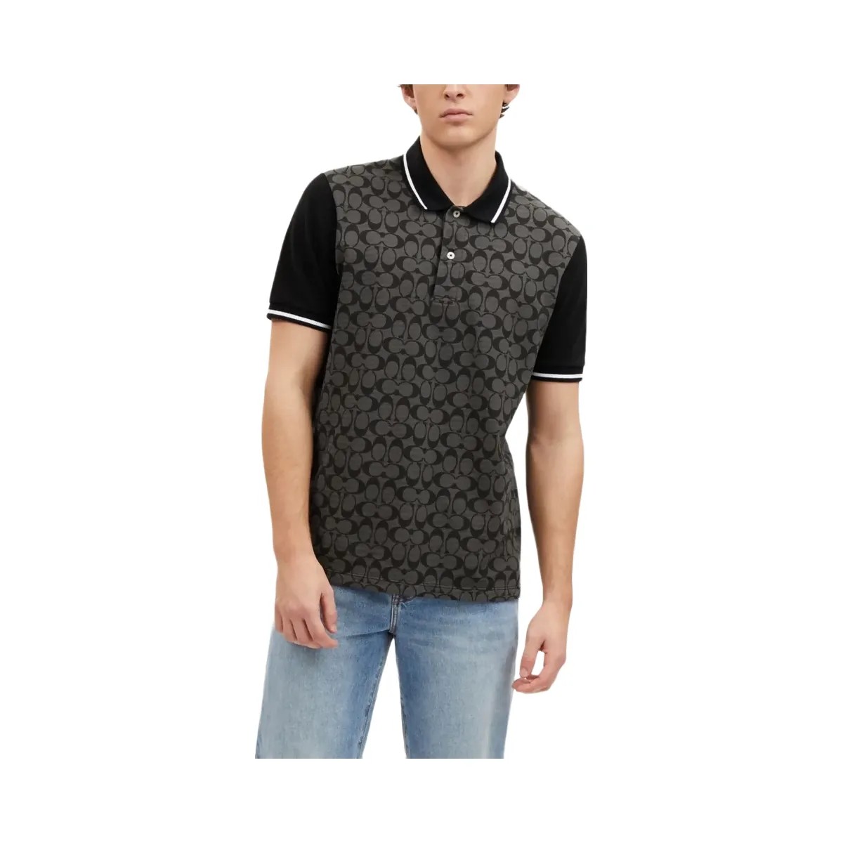 Coach Signature Polo Charcoal Signature - HypeFly India View 2