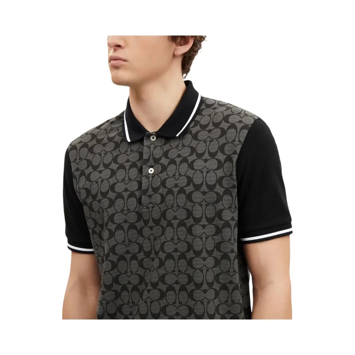 Coach Signature Polo Charcoal Signature - HypeFly India View 4