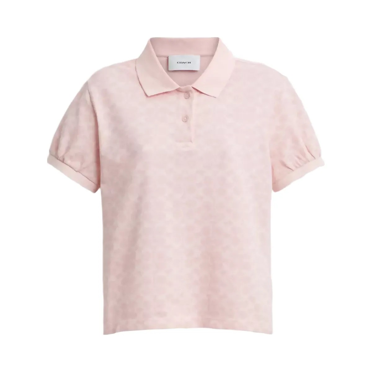 Coach Signature Polo in Pink Signature - HypeFly India View 1