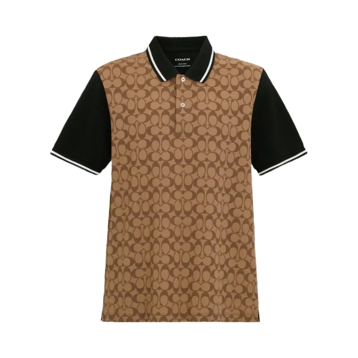 Coach Signature Polo Khaki Signature - HypeFly India View 1