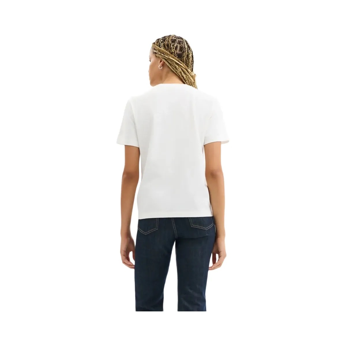 Coach Signature Square T Shirt White - HypeFly India View 3