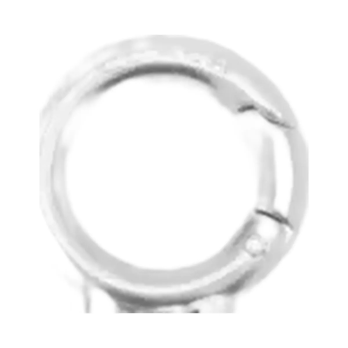 Coach Signature Strap Extender in Silver Silver - HypeFly India View 1