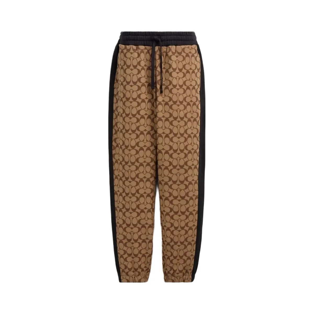 Coach Signature Sweatpants Khaki Signature - HypeFly India View 1