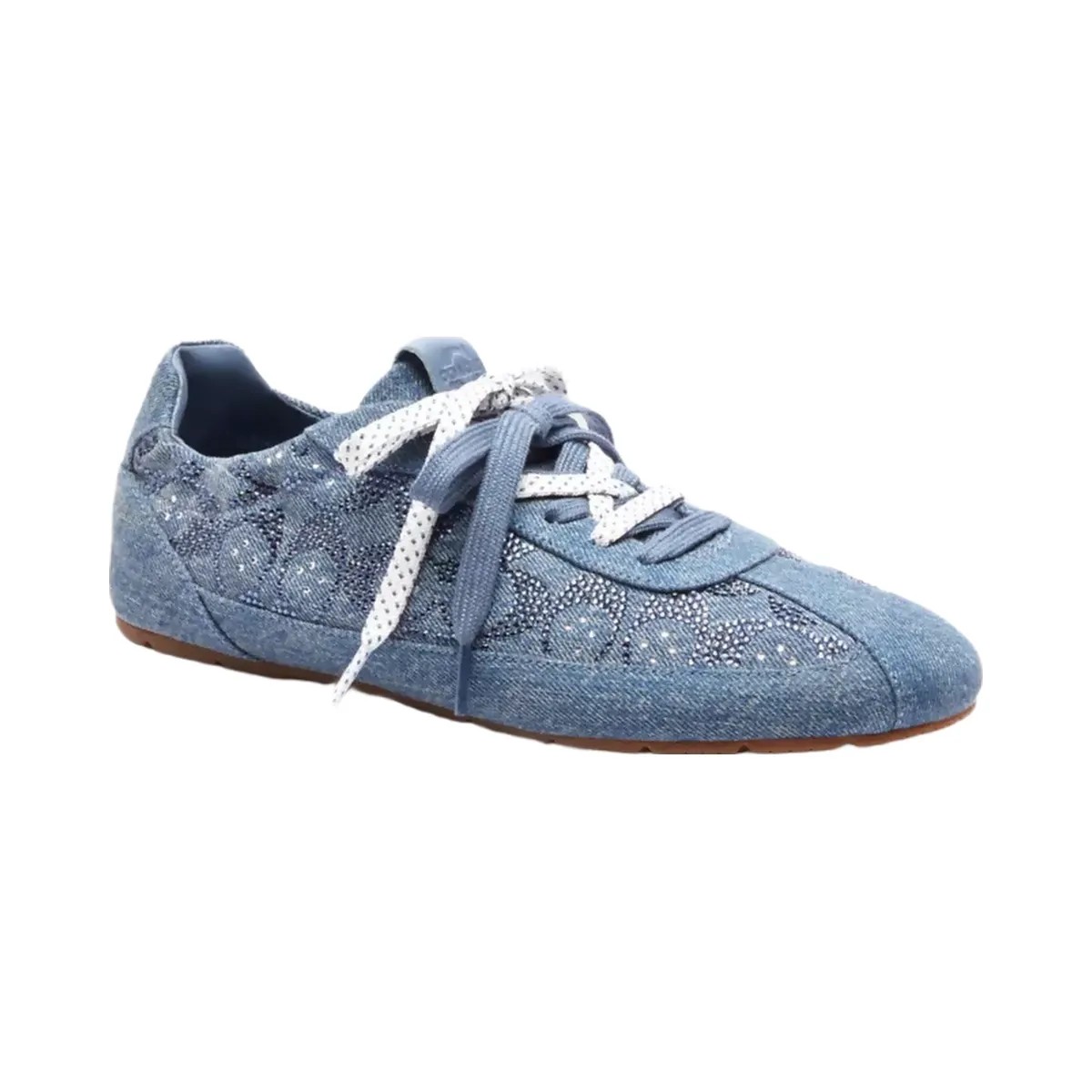 Coach Soft Sneaker In Signature Denim in Denim Blue - HypeFly India View 1