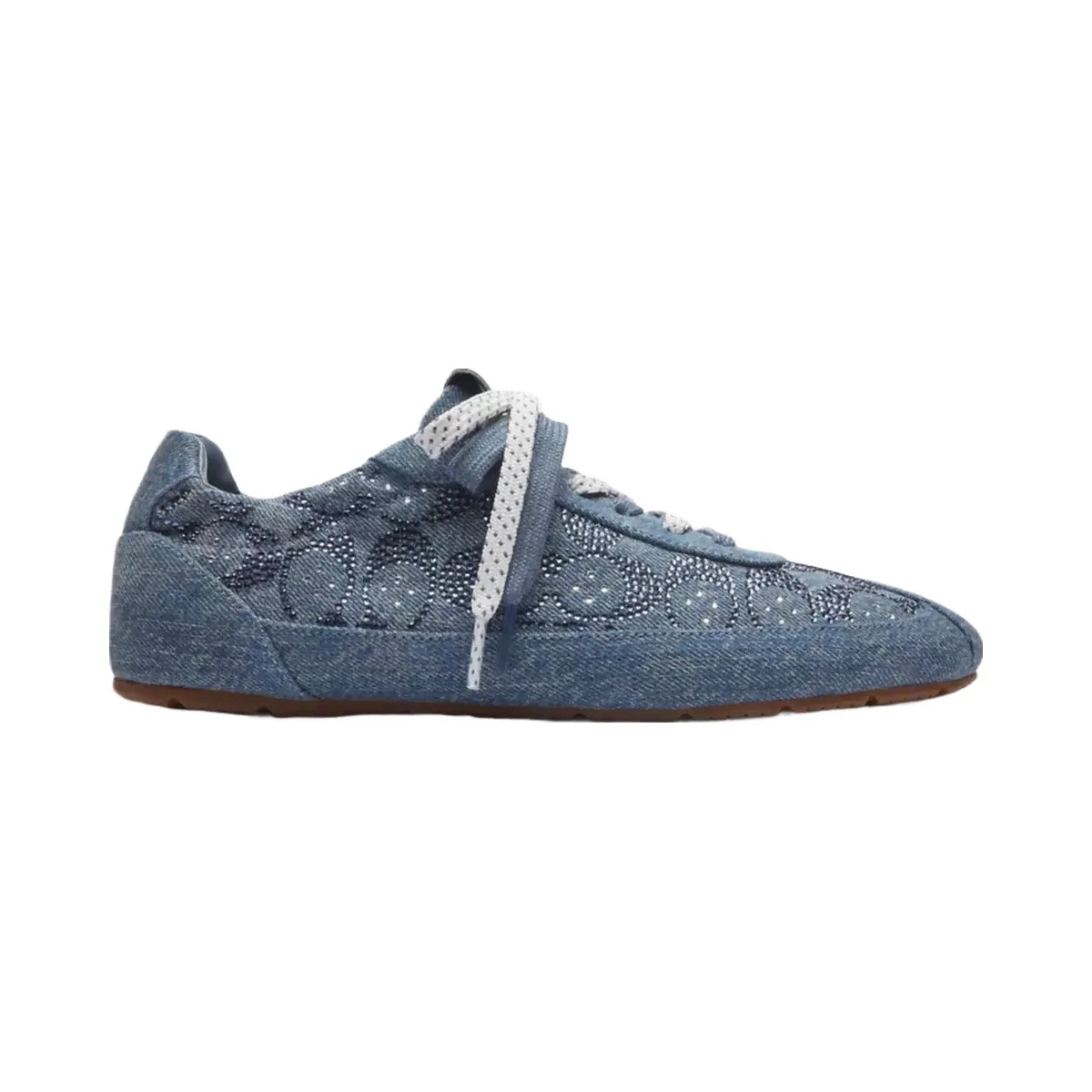 Coach Soft Sneaker In Signature Denim in Denim Blue - HypeFly India View 2