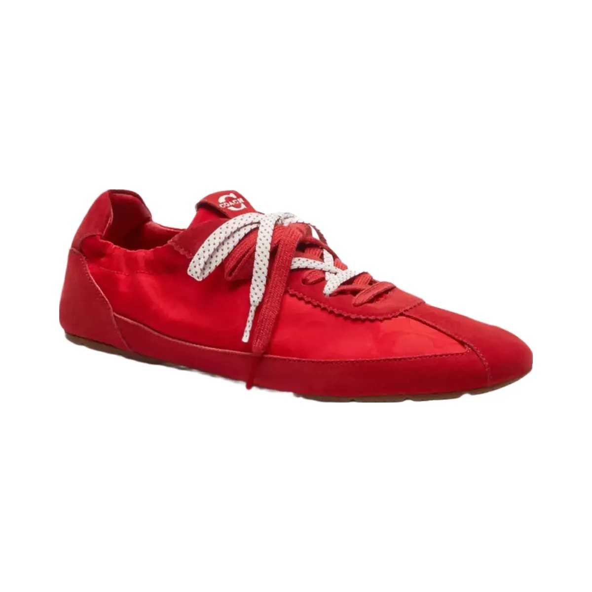 Coach Soft Sneaker In Signature Nylon in Poppy - HypeFly India View 1