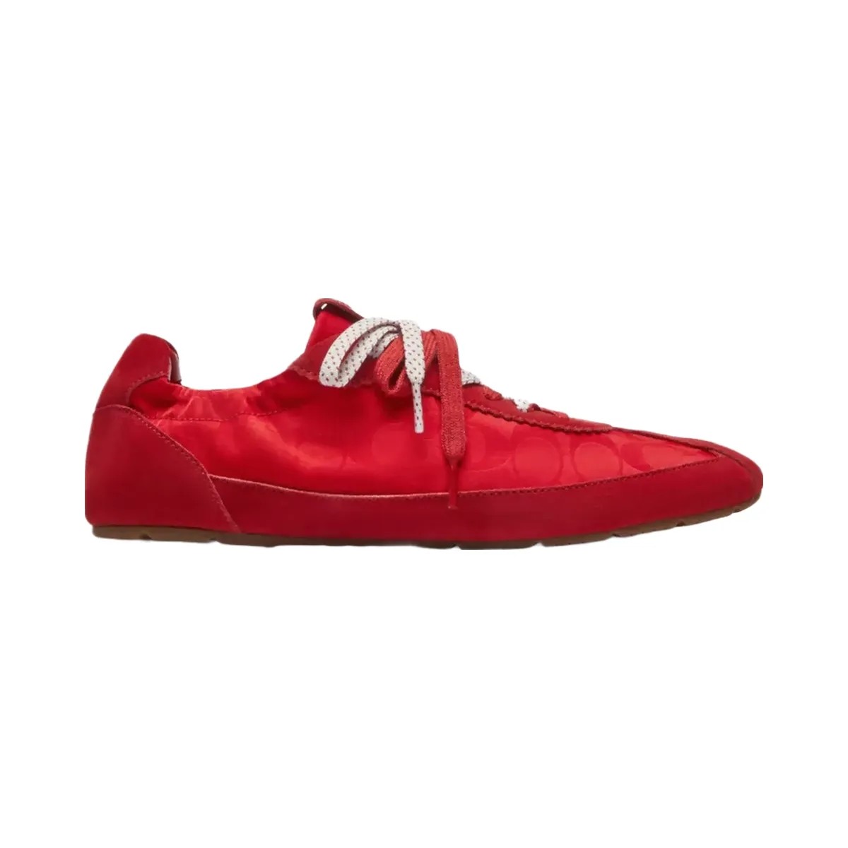 Coach Soft Sneaker In Signature Nylon in Poppy - HypeFly India View 2